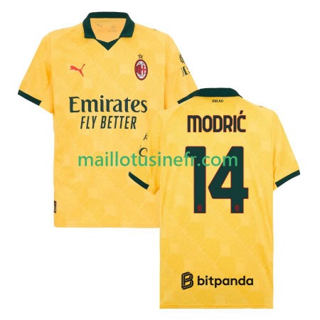 Maillot de Foot AC Milan Luca Modrić 14 Troisième 2025-26 Maillot de Foot AC Milan Luca Modrić 14 Troisième 2025-26